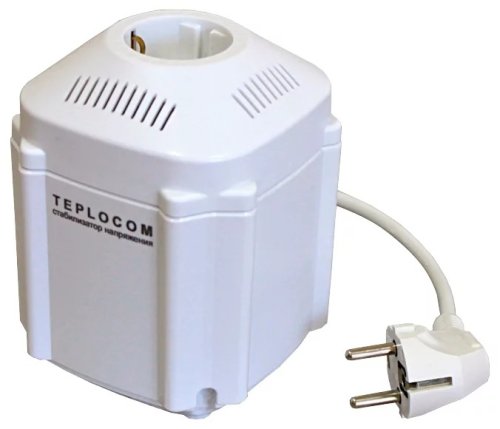 Стабилизатор напряжения Teplocom ST-222/500, 140Вт фото Стабилизатор напряжения Teplocom ST-222/500, 140Вт картинка